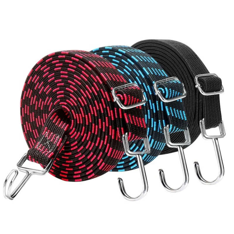 Jump Rope - 1/2 Meter Verstellbares Gummiseil mit Gürtelhaken,