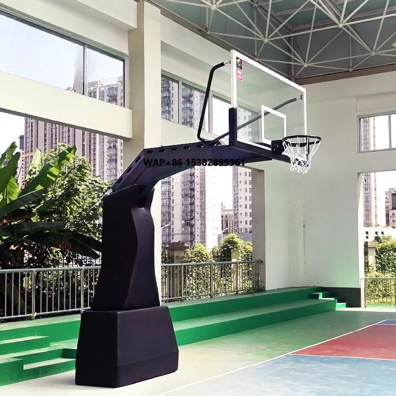 Basketball Hoop - FIBA-Zugelassene Professionelle Basketball-Ausrüstung Pro-Level Bodeneinbau-Basketballkörbe 72