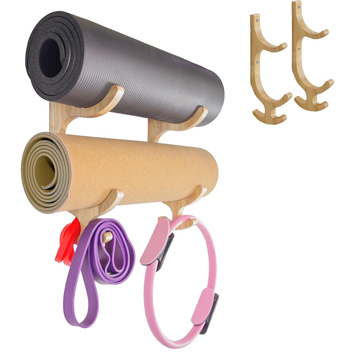 2-teiliger Widerstandsbandhalt – Yoga Mat Bewertung und Preis