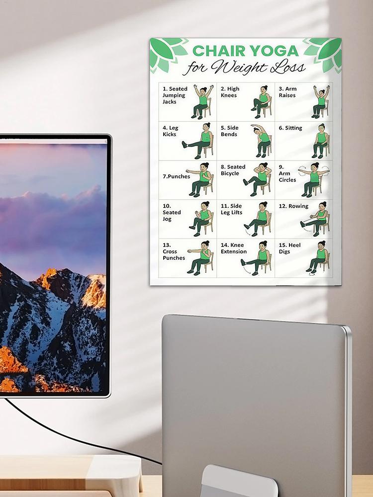 2 Stück Yoga-Poster für Heimtr – Sports Equipment Poster Bewertung und Preis