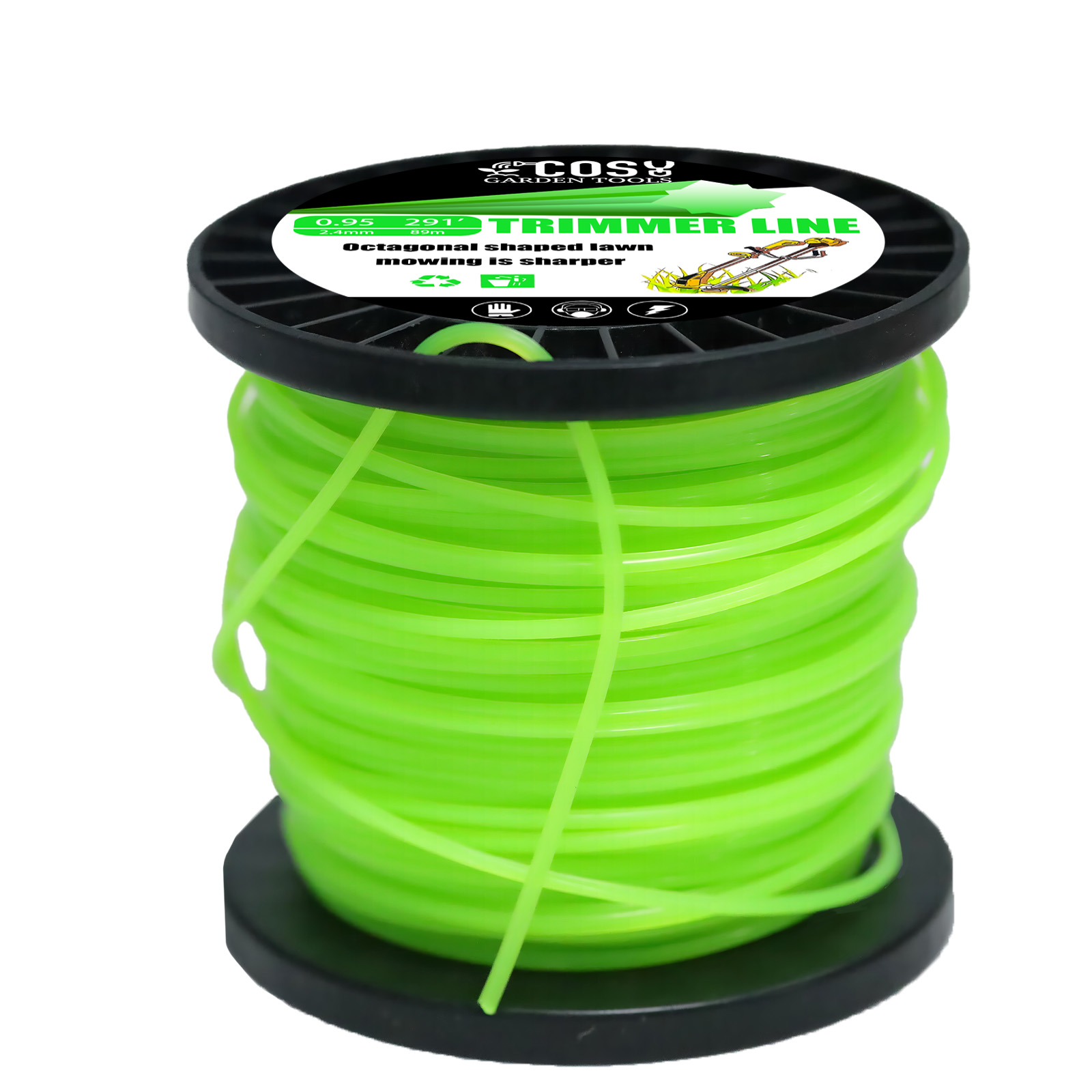 2,7 mm * 1LB Nylon achteckige  – Jump Rope Bewertung und Preis
